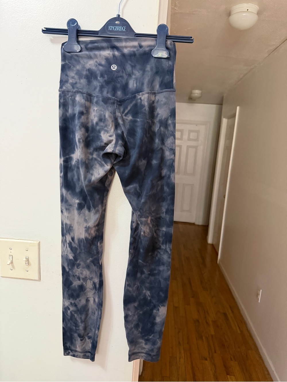 lululemon athletica Kids Tie-Dye Leggings - Navy/Gray